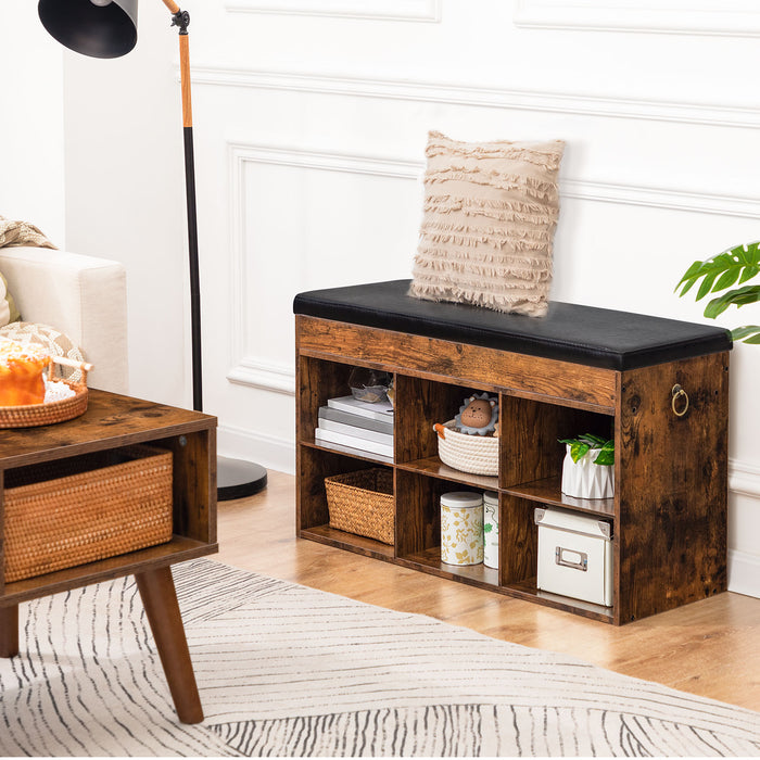 Reidar - Shoe Rack for Entryway Shoe Cabinet Shoe Rack Bench  BO-HA   