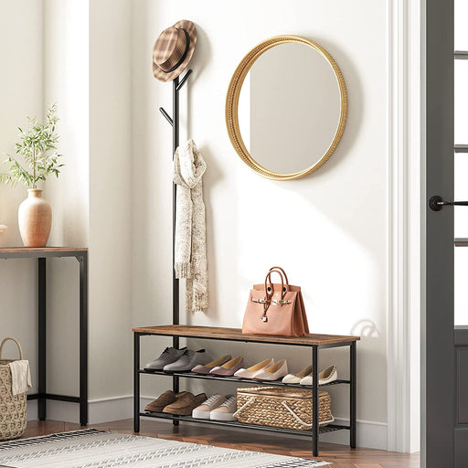 Orjan - Shoe Rack Bench Shoe Rack for Entryway  BO-HA   
