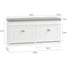 Ottilia - Storage Bench with Drawers Shoe Cabinet Entryway Shoe Storage Cabinet  BO-HA   