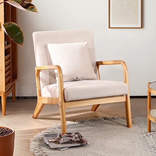 Maren - Living Room Accent Chairs Bedroom Chair Reading Armchair Indoor Wooden Chairs Reading Chair  BO-HA   
