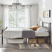 Birk - Queen Size Bed Frame Metal Bed Frame Queen Bed Frame with Storage  BO-HA   