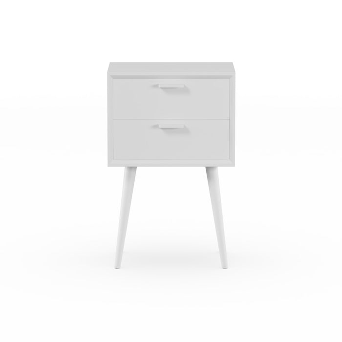 Karolina - Mid Century Modern Nightstand Small Bedside Table  BO-HA   