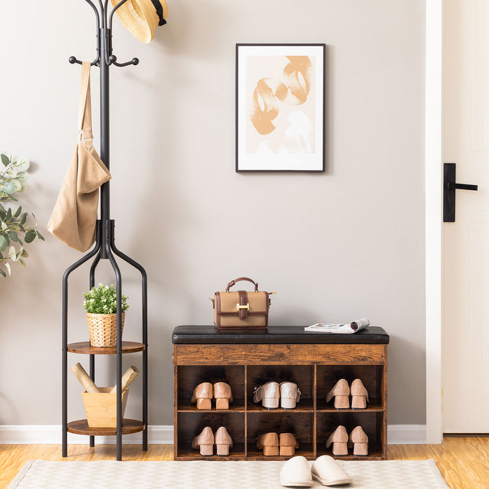 Reidar - Shoe Rack for Entryway Shoe Cabinet Shoe Rack Bench  BO-HA   
