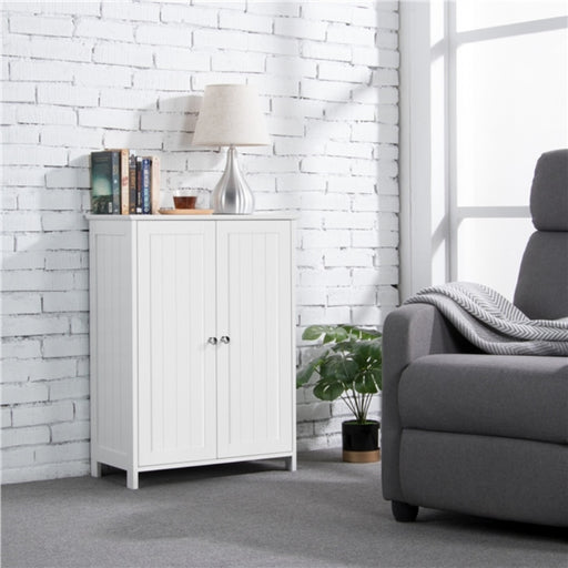 Alvar - Wooden Double Door Bathroom Floor Cabinet  BO-HA Default Title  