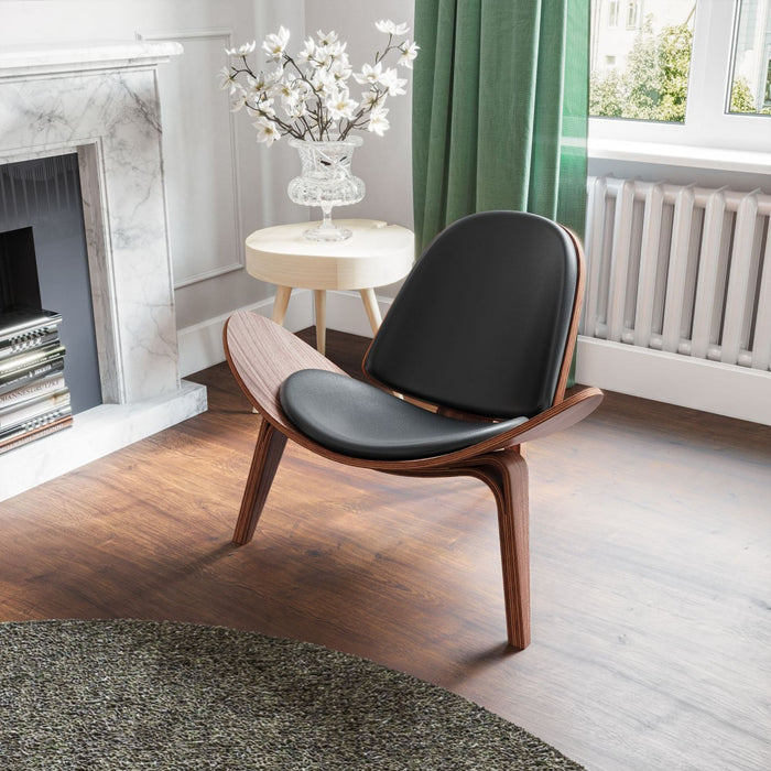 Dagmar - Modern Nordic Wooden Chair Accent Chairs Reading Chair  BO-HA   