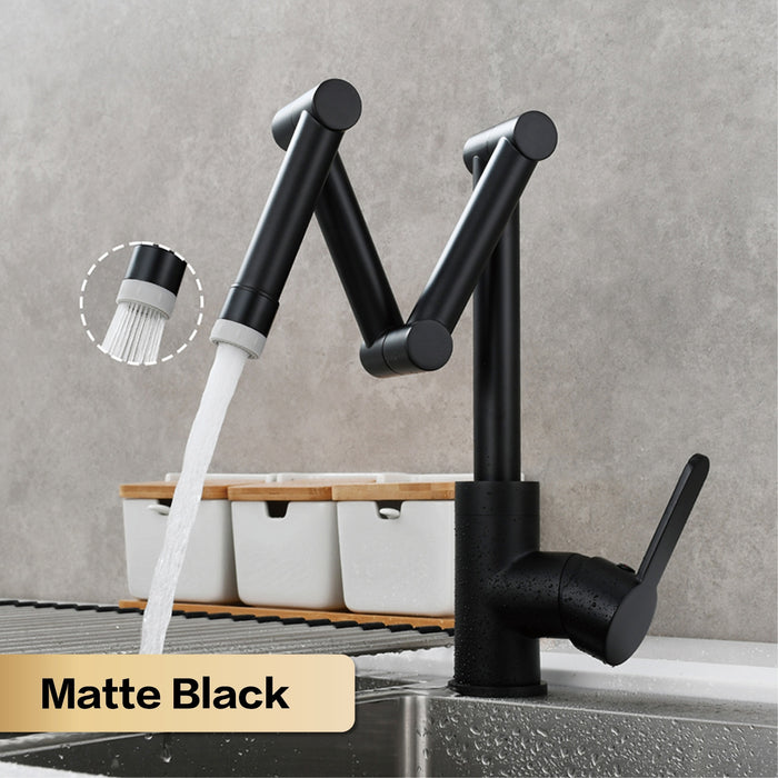 Sailea - Pot Filler Faucet Brass Kitchen Faucet  BO-HA Black  