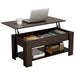 Tindra - Lift Top Coffee Table with Storage Square Coffee Table with Storage  BO-HA   