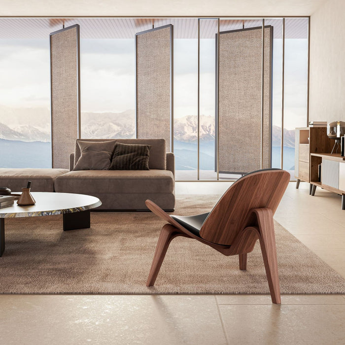 Dagmar - Modern Nordic Wooden Chair Accent Chairs Reading Chair  BO-HA   