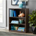 Ivar - Living Room Shelves Wood Storage Shelves Three Tier Shelf  BO-HA Canyonwalnut  