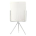 Ida - Ceramic Flower Planters with Modern Stand  BO-HA L White With hole 